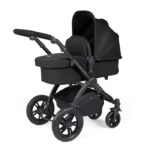 Ickle Bubba Stomp Luxe 9 Piece Pram Bundle Midnight - Cocun