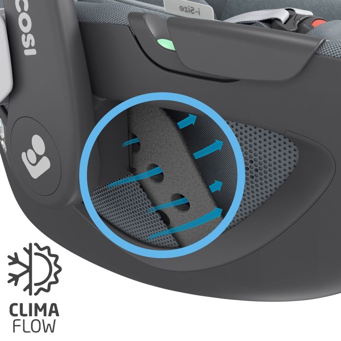 Maxi Cosi Pebble 360 I-Size Car Seat Essential Grey - Cocun