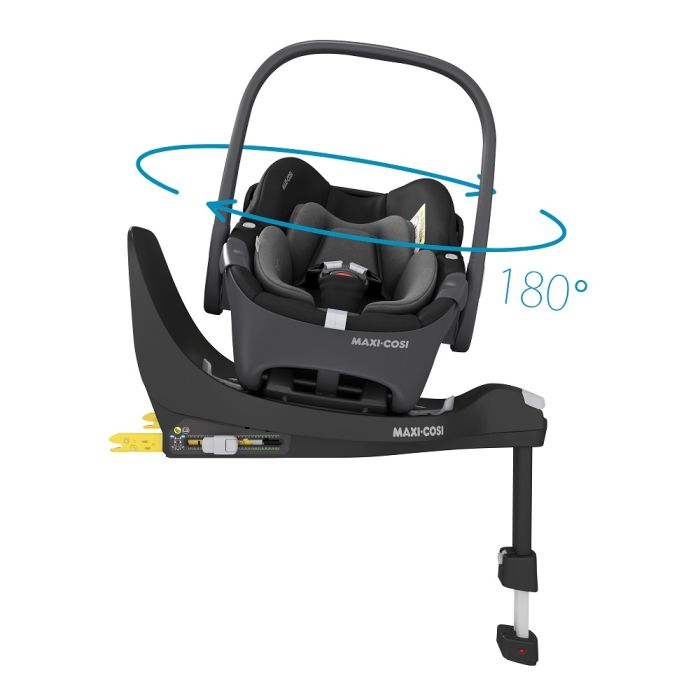 Maxi Cosi Pebble 360 I-Size Car Seat Essential Black - Cocun