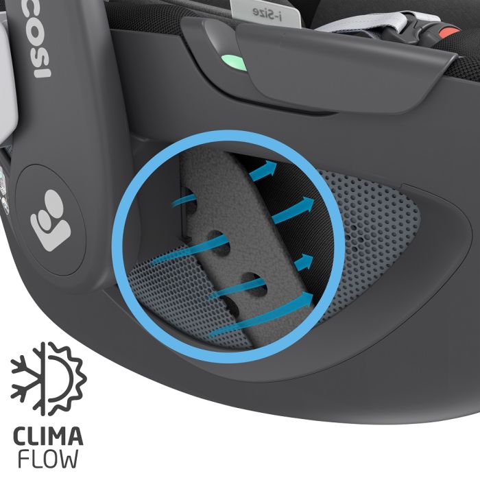 Maxi Cosi Pebble 360 I-Size Car Seat Essential Black - Cocun