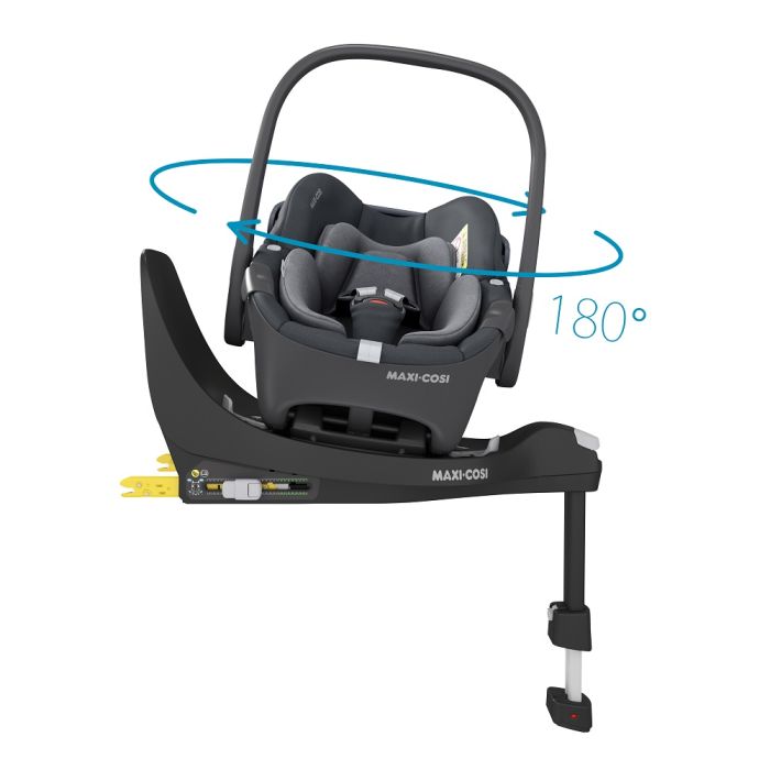 Maxi Cosi Pebble 360 I-Size Car Seat Essential Graphite - Cocun