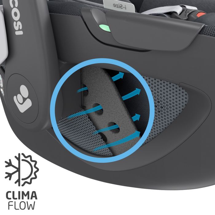 Maxi Cosi Pebble 360 I-Size Car Seat Essential Graphite - Cocun