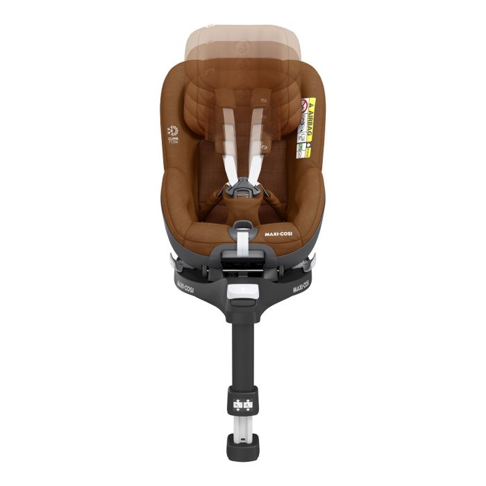 Maxi Cosi Pearl 360 I-Size Car Seat Authentic Cognac - Cocun
