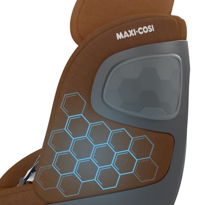 Maxi Cosi Pearl 360 I-Size Car Seat Authentic Cognac - Cocun