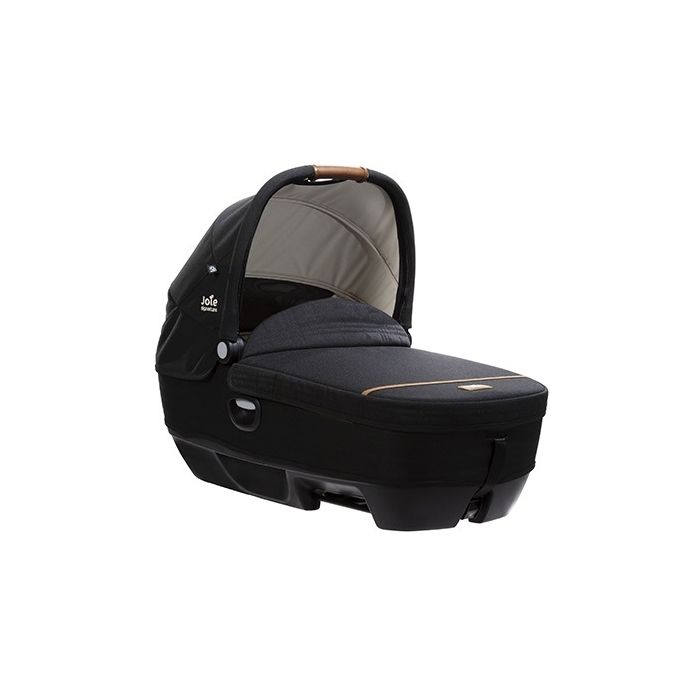 Joie Calmi Signature Car Cot I-Size Car Seat Eclipse Tan Handle - Cocun