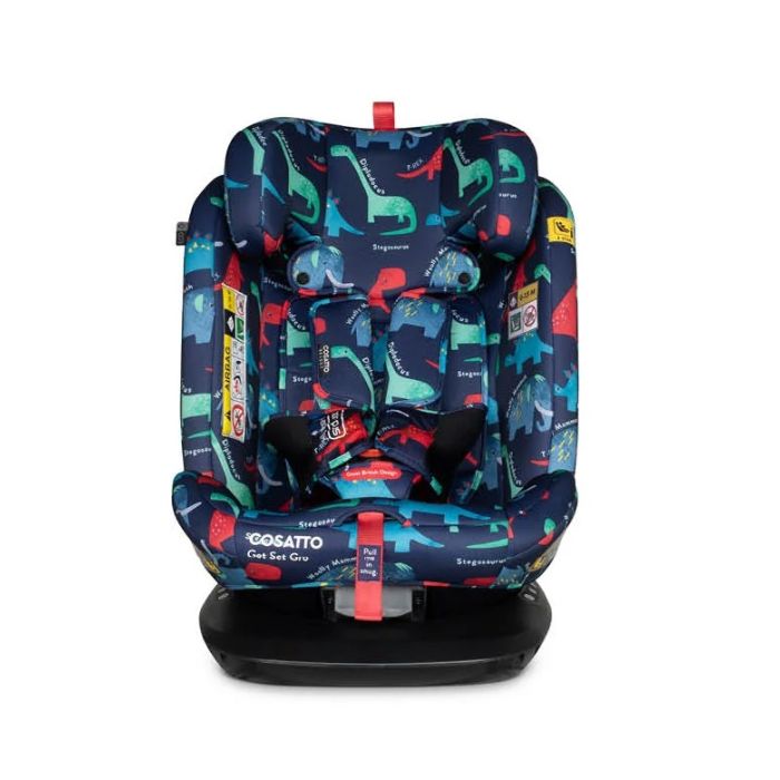 Cosatto Get Set Gro 360 Rotate I-Size Car Seat D Is For Dino - Cocun
