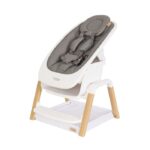Tutti Bambini Nova Evolutionary Rocker White/Oak – Bouncers - Cocun
