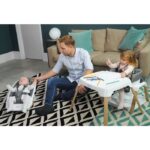 Tutti Bambini Nova Evolutionary Rocker White/Oak – Bouncers - Cocun