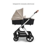 Silver Cross Tide 3-in-1 Pram & Accessory Pack Stone - Cocun Silver Cross Tide 3-in-1 Pram & Accessory Pack Stone - Cocun