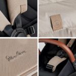 Silver Cross Tide 3-in-1 Pram & Accessory Pack Stone - Cocun Silver Cross Tide 3-in-1 Pram & Accessory Pack Stone - Cocun