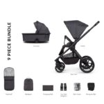 Venicci Tinum Edge 2-in-1 Pram Charcoal - Cocun