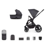 Venicci Tinum Edge 2-in-1 Pram Charcoal - Cocun