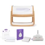 SnuzPod4 Bedside Crib Starter Bundle Natural – Cribs - Cocun