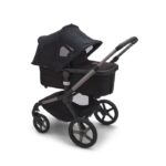 Bugaboo Fox 5 / Fox Cub Breezy Sun Canopy Midnight Black – Pram Canopies and Hoods - Cocun