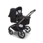 Bugaboo Fox 5 / Fox Cub Breezy Sun Canopy Midnight Black – Pram Canopies and Hoods - Cocun