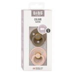 Bibs Pacifier Round Collection 2 Pack Size 1 Dark Oak/Blush – Pacifiers - Cocun Bibs Pacifier Round Collection 2 Pack Size 1 Dark Oak/Blush – Pacifiers - Cocun