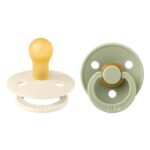 Bibs Pacifier Round Collection 2 Pack Size 1 Ivory/Sage – Pacifiers - Cocun Bibs Pacifier Round Collection 2 Pack Size 1 Ivory/Sage – Pacifiers - Cocun