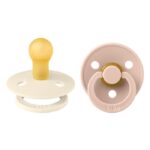 Bibs Pacifier Round Collection 2 Pack Size 2 Ivory/Blush – Pacifiers - Cocun Bibs Pacifier Round Collection 2 Pack Size 2 Ivory/Blush – Pacifiers - Cocun