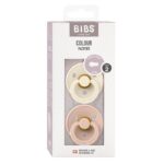 Bibs Pacifier Round Collection 2 Pack Size 2 Ivory/Blush – Pacifiers - Cocun Bibs Pacifier Round Collection 2 Pack Size 2 Ivory/Blush – Pacifiers - Cocun