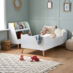 Obaby Maya Toddler Bed White And Natural – Cots & Cot Beds - Cocun
