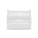 Obaby Stamford Space Saver Sleigh Cot White – Cots & Cot Beds - Cocun