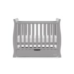 Obaby Stamford Space Saver Sleigh Cot 2 Piece Room Set Warm Grey – Furniture Sets - Cocun Obaby Stamford Space Saver Sleigh Cot 2 Piece Room Set Warm Grey – Furniture Sets - Cocun