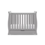 Obaby Stamford Space Saver Sleigh Cot 2 Piece Room Set Warm Grey – Furniture Sets - Cocun Obaby Stamford Space Saver Sleigh Cot 2 Piece Room Set Warm Grey – Furniture Sets - Cocun
