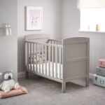 Obaby Grace Mini Cot Warm Grey – Cots & Cot Beds - Cocun