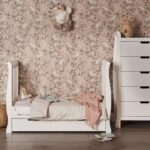 Obaby Stamford Mini Sleigh Cot White – Cots & Cot Beds - Cocun