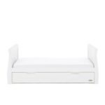 Obaby Stamford Classic Sleigh Cot Bed White – Cots & Cot Beds - Cocun