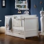 Obaby Stamford Sleigh Cot Top Changer White – Furniture Accessories - Cocun