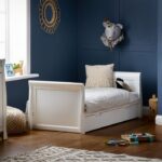 Obaby Stamford Classic Sleigh Cot Bed White – Cots & Cot Beds - Cocun