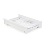 Obaby Stamford Sleigh Cot Top Changer White – Furniture Accessories - Cocun