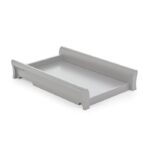Obaby Stamford Sleigh Cot Top Changer Warm Grey – Furniture Accessories - Cocun