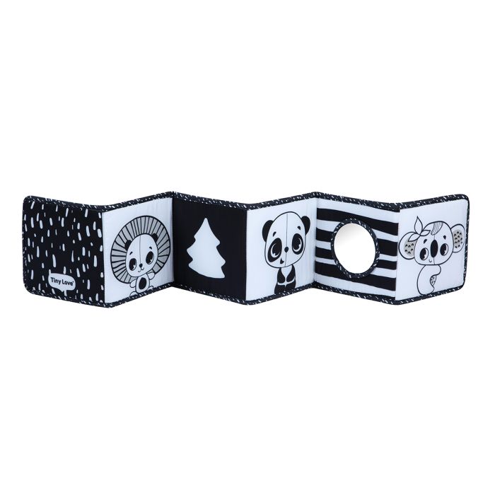 Tiny Love Double Sided Book Decor Black & White – Soft Books - Cocun