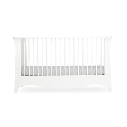 CuddleCo Clara Cot Bed White – Cots & Cot Beds - Cocun