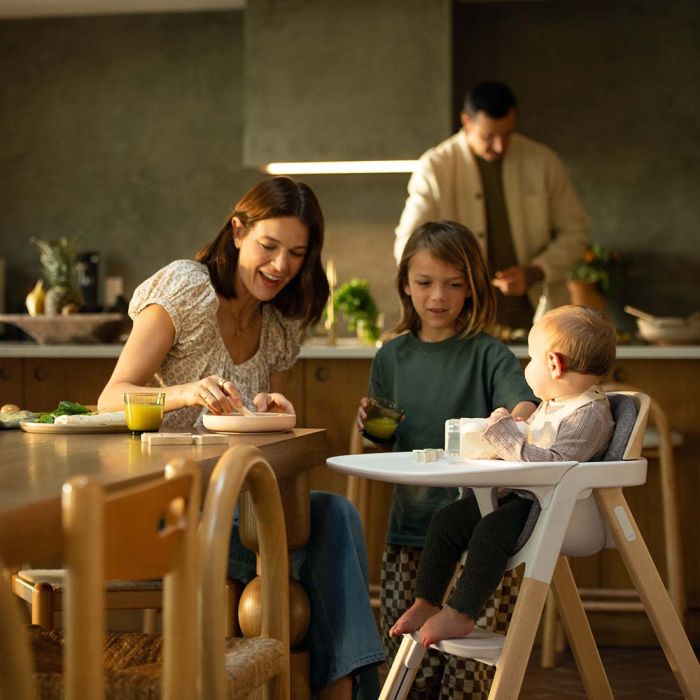 Nuna Bryn High Chair Maple Heritage – Wooden High Chairs - Cocun