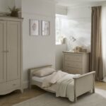 CuddleCo Clara Cot Bed Cashmere/Ash – Cots & Cot Beds - Cocun