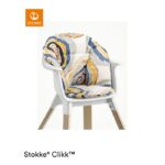 Stokke Clikk Cushion Multi Circles – Stokke Chair Accessories - Cocun