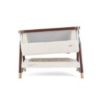 Tutti Bambini Cozee Luxe Bedside Crib Walnut/Cream – Cribs - Cocun