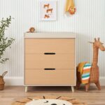 Tutti Bambini Fika/Hygge Chest Changer Light Oak/White Sand – Nursery Drawers - Cocun Tutti Bambini Fika/Hygge Chest Changer Light Oak/White Sand – Nursery Drawers - Cocun