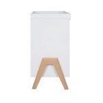 Tutti Bambini Fuori Chest Changer White/Light Oak – Nursery Drawers - Cocun