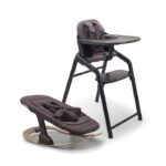 Bugaboo Giraffe Ultimate High Chair Bundle Black – Wooden High Chairs - Cocun