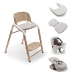 Bugaboo Giraffe Ultimate High Chair Bundle Natural – Wooden High Chairs - Cocun