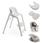 Bugaboo Giraffe Ultimate High Chair Bundle White – Wooden High Chairs - Cocun