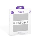 Snuz 2 Pack Moses Basket/Pram Fitted Sheets Grey – Crib Bedding & Sheets - Cocun