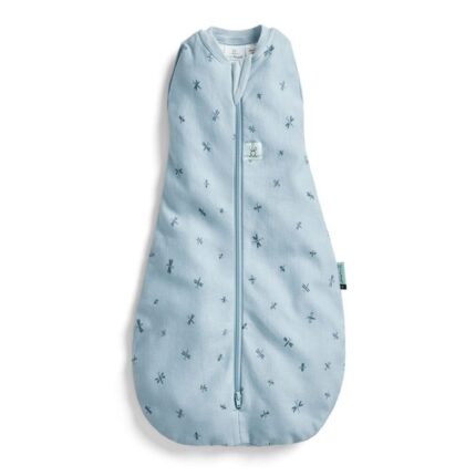 ergoPouch 1.0 TOG 3-6 Months Organic All Year Cocoon Swaddle Sleeping Bag Dragonfly – Sleeping Bags - Cocun