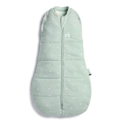 ergoPouch 2.5 TOG 3-6 Months Organic Winter Cocoon Swaddle Sleeping Bag Sage – Sleeping Bags - Cocun