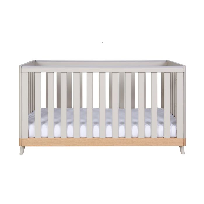 Tutti Bambini Hygge Cot Bed 2 Piece Room Set Light Oak/White Sand – Furniture Sets - Cocun