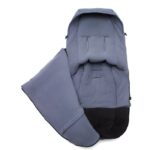 Bugaboo Performance Winter Footmuff Seaside Blue – Pram Footmuffs - Cocun